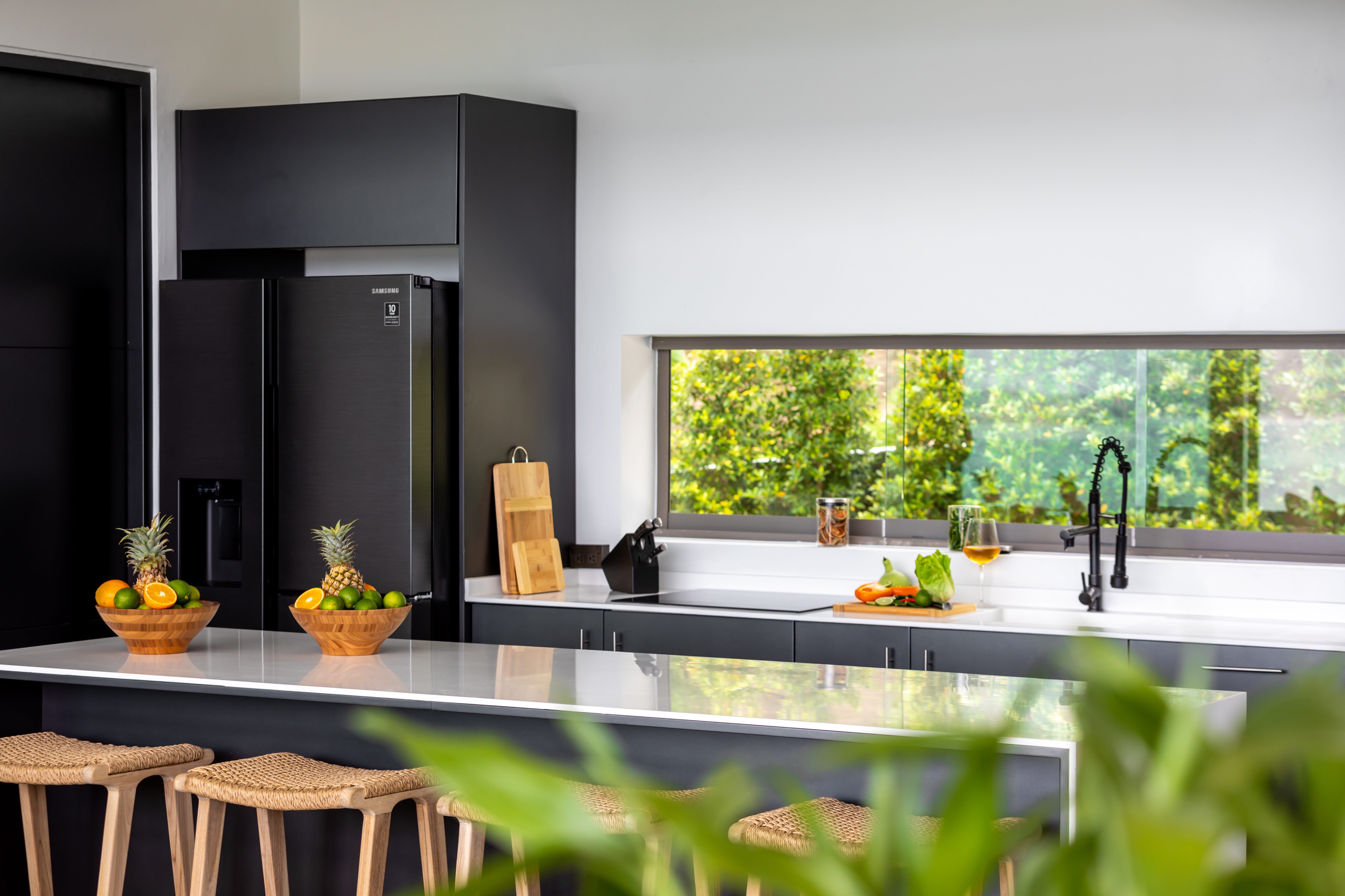 Living spaces at Villa Anushka